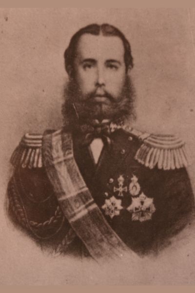 Historisches Foto eines adeligen Herren